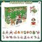 24pcs Diamond Art Keychains, Diamond Painting Advent Calendar 2023 DIY Diamond Painting Kits Decorations Ideas, Christmas Countdown Calendar for Kids Girls Favors for a Party